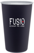 Personalized Matte Black Stainless Steel Pints & Custom Logo Matte Black Stainless Steel Pints