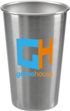 Personalized Stainless Steel Pints & Custom Logo Stainless Steel Pints